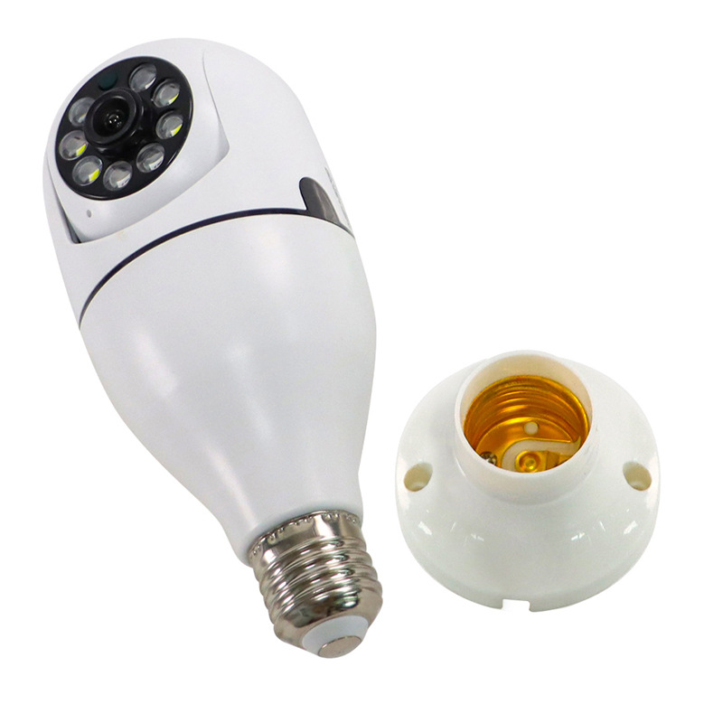 Saikiot 2MP 4MP V380 Pro Bulb  - Outdoor Lighting Mains Powered ulasan dan harga