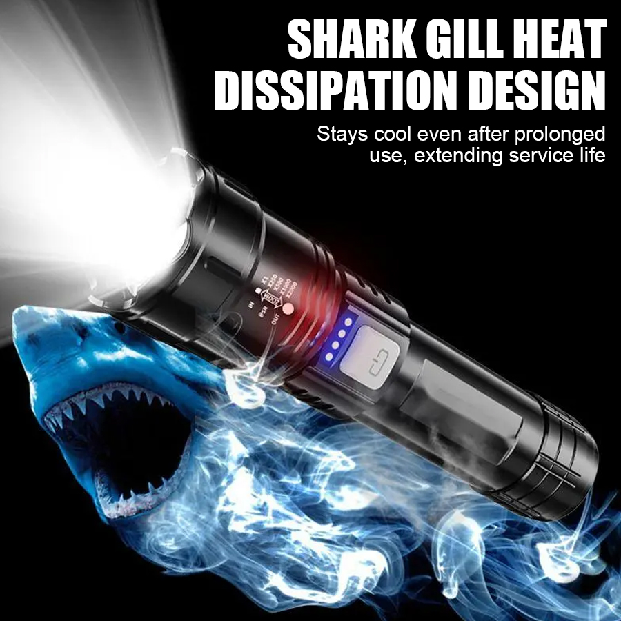 High Power P50 LED Flashlight  - Outdoor Lighting Lumen ulasan dan harga