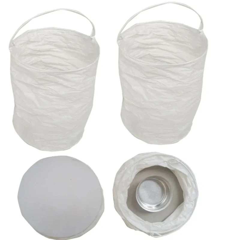 4pcs DIY White Straight Cylind - Outdoor Lighting Year Round ulasan dan harga