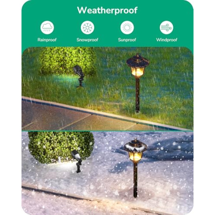 8 Pack 12V Low Voltage Landsca - Outdoor Lighting Kits Low Voltage ulasan dan harga