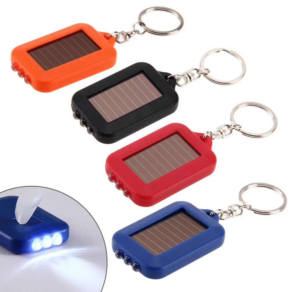 Portable LED Keychain Solar Fl - Fire Torch Solar ulasan dan harga