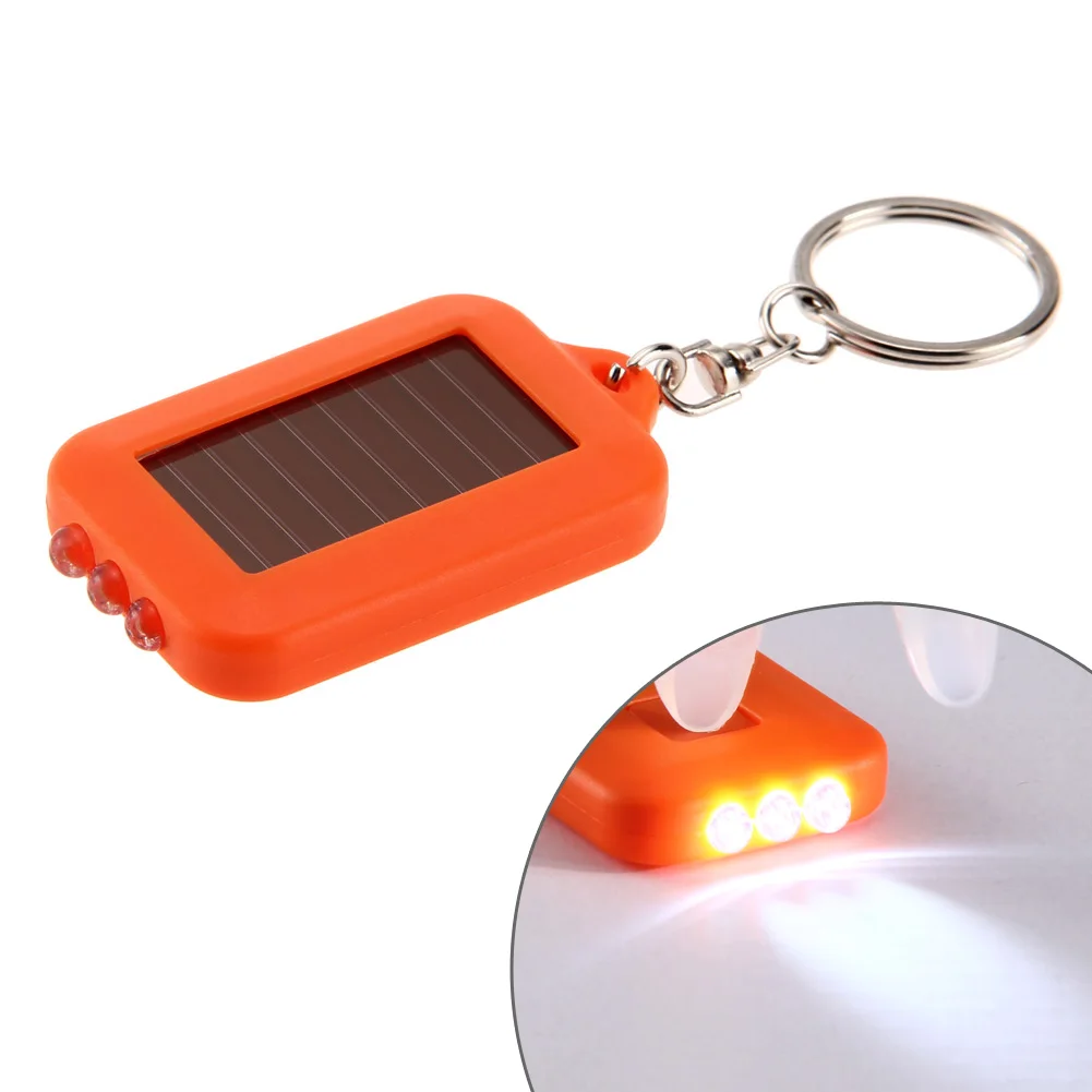 Portable LED Keychain Solar Fl - Fire Torch Solar ulasan dan harga