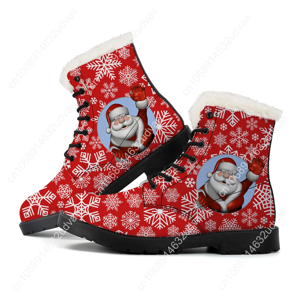 Christmas Plush Boots Mens Wom - Outdoor Lighting High Quality ulasan dan harga
