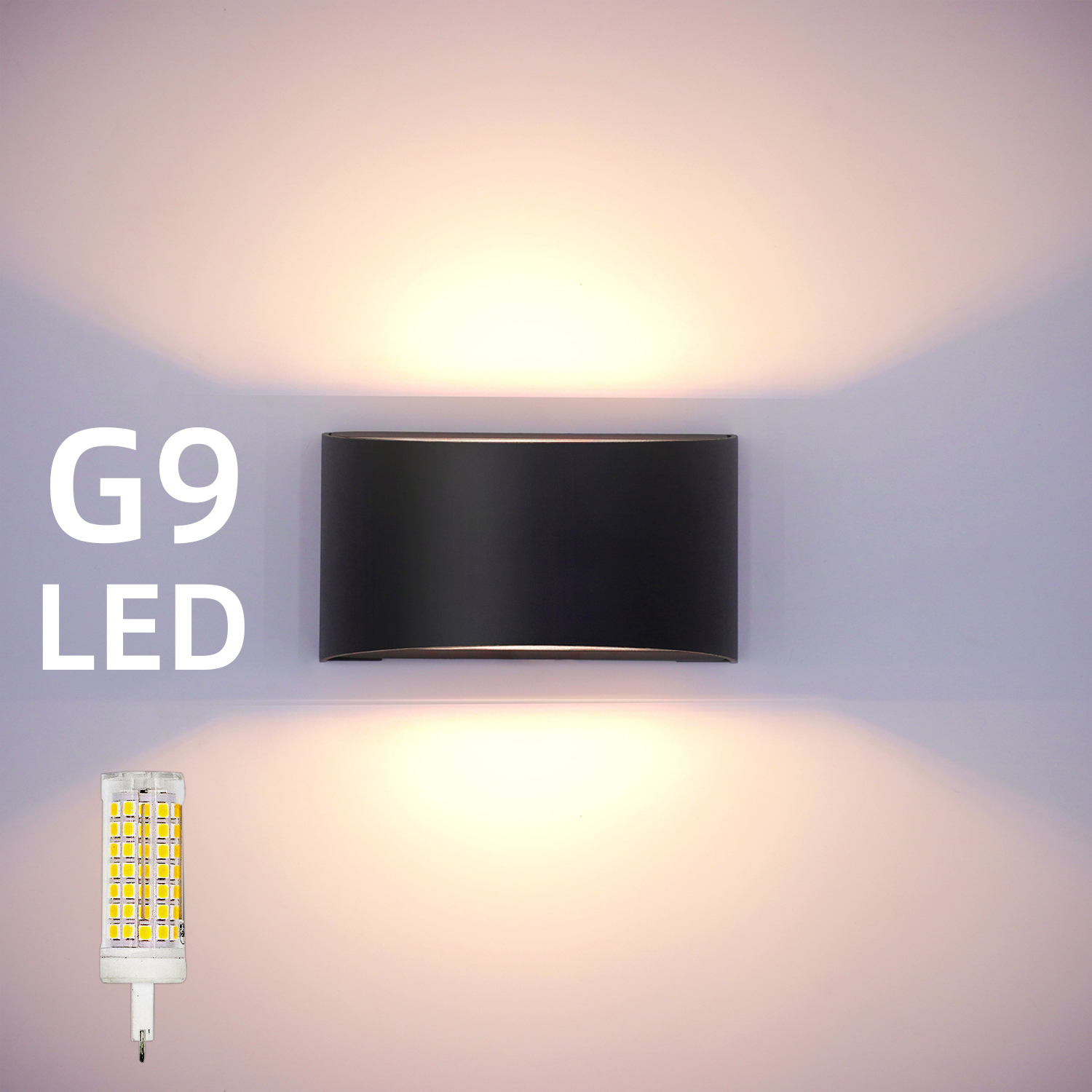 Modern LED Wall Sconces 7W Ind - Outdoor Lighting Hardwired ulasan dan harga