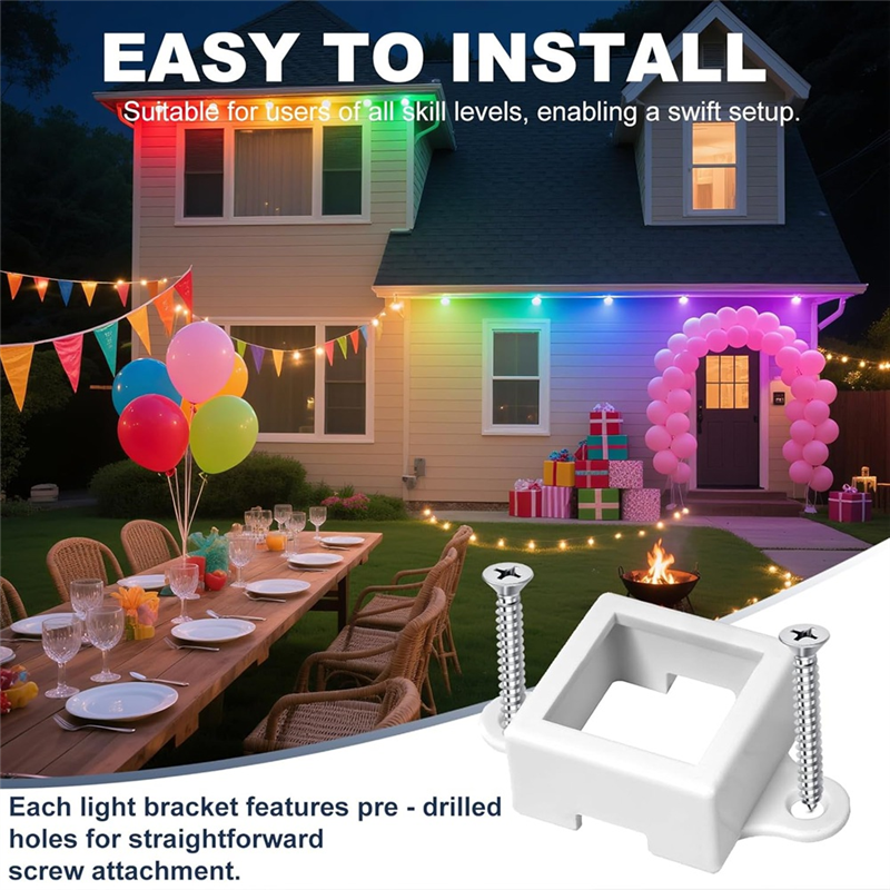 【RECOMMEND】Secure Mounting Bra - Outdoor Lighting Govee ulasan dan harga