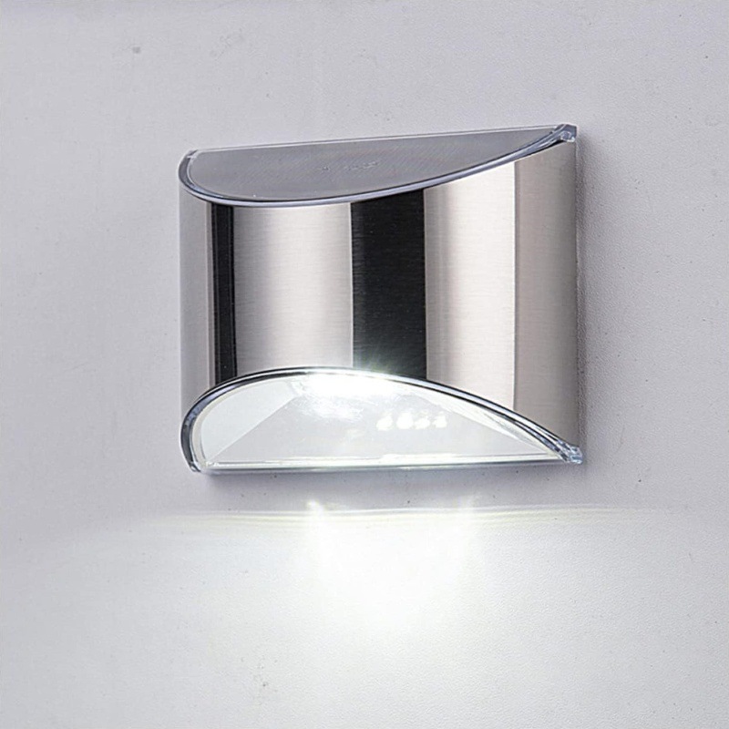 2Pcs Solar Garden Light Stainl - Outdoor Lighting Experts ulasan dan harga