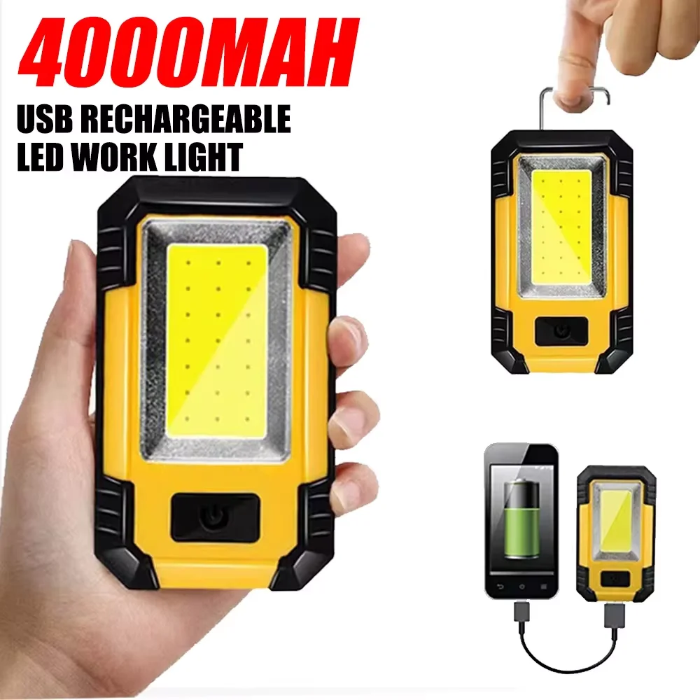 Portable 4000MaH Rechargeable  - Outdoor Lighting Lumen ulasan dan harga