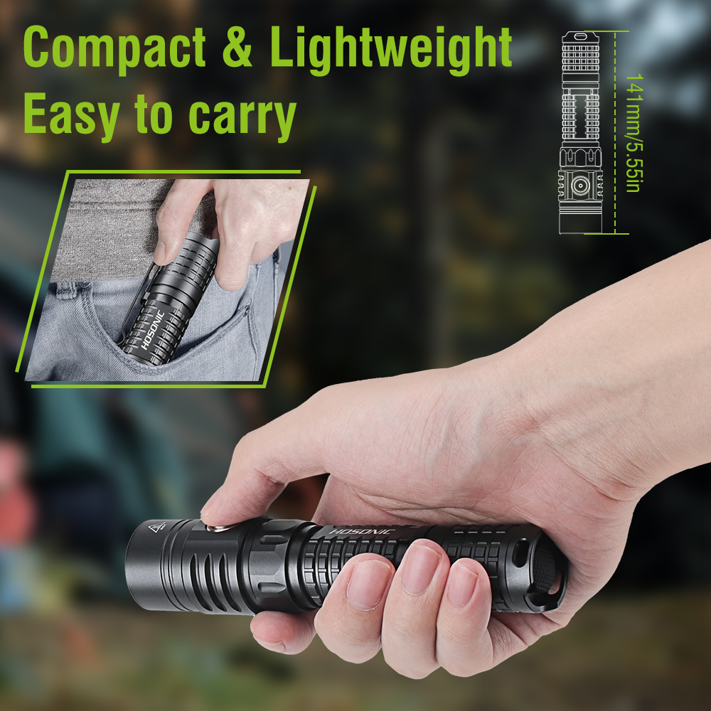 HOSONIC EC16 EDC Flashlight 17 - Outdoor Lighting Switch ulasan dan harga