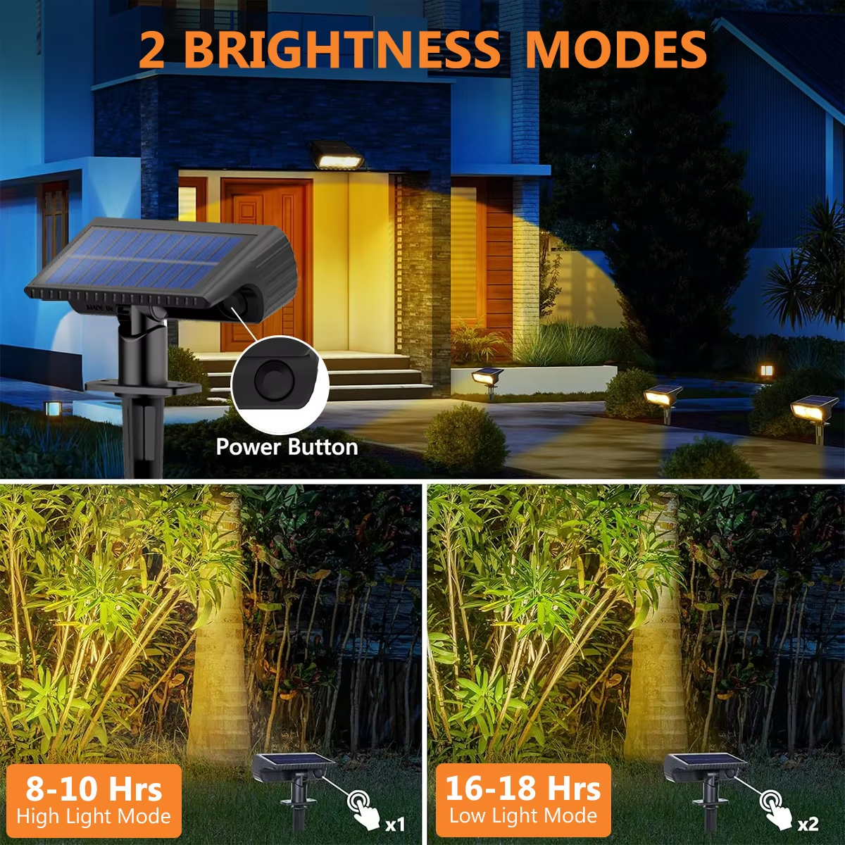 4 Pack Solar Landscape Spot Li - Outdoor Lighting Solar ulasan dan harga
