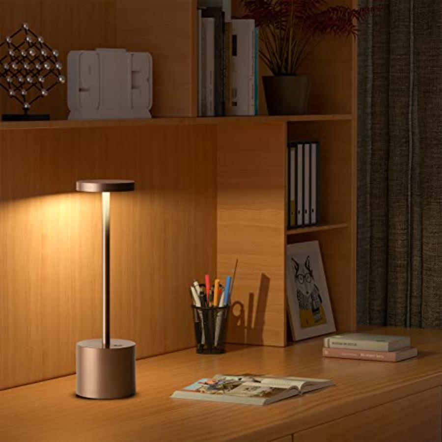 Cordless Table Lamp Rechargeab - Outdoor Lighting Solar ulasan dan harga