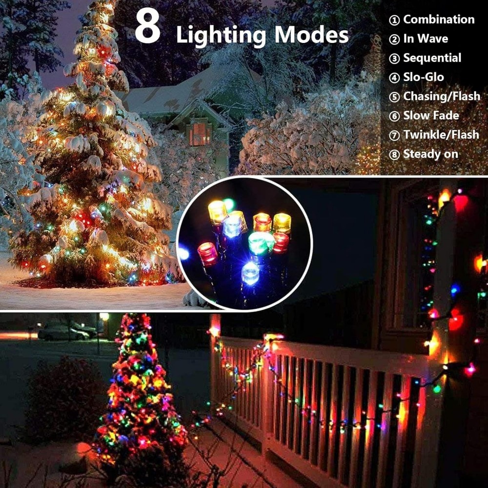 Solar Christmas Lights – 2 Pac - Outdoor Lighting On Trees ulasan dan harga