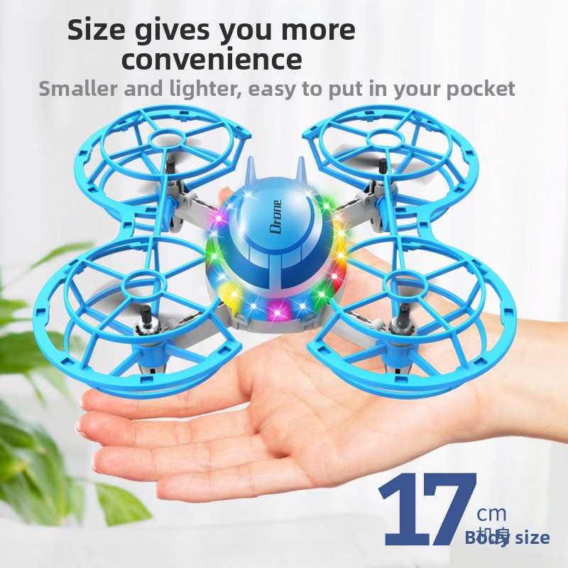 Mini RC Drone with LED Lights, - Outdoor Lighting Experts ulasan dan harga