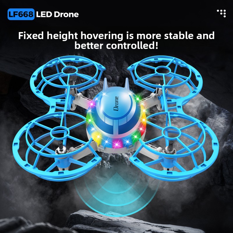 Mini RC Drone with LED Lights, - Outdoor Lighting Experts ulasan dan harga