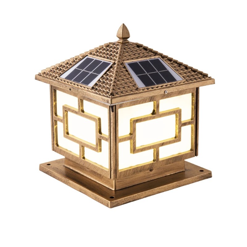 Solar Powered Waterproof Post  - Outdoor Lighting Mains Powered ulasan dan harga