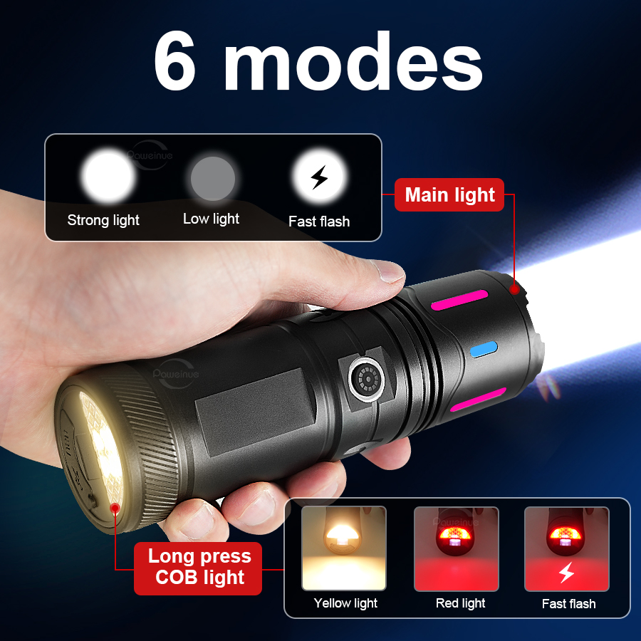 High Power LED Flashlight 1800 - Outdoor Lighting Mains Powered ulasan dan harga
