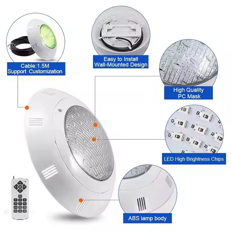 LED Underwater Swimming Pool L - Pond Light Submersible ulasan dan harga