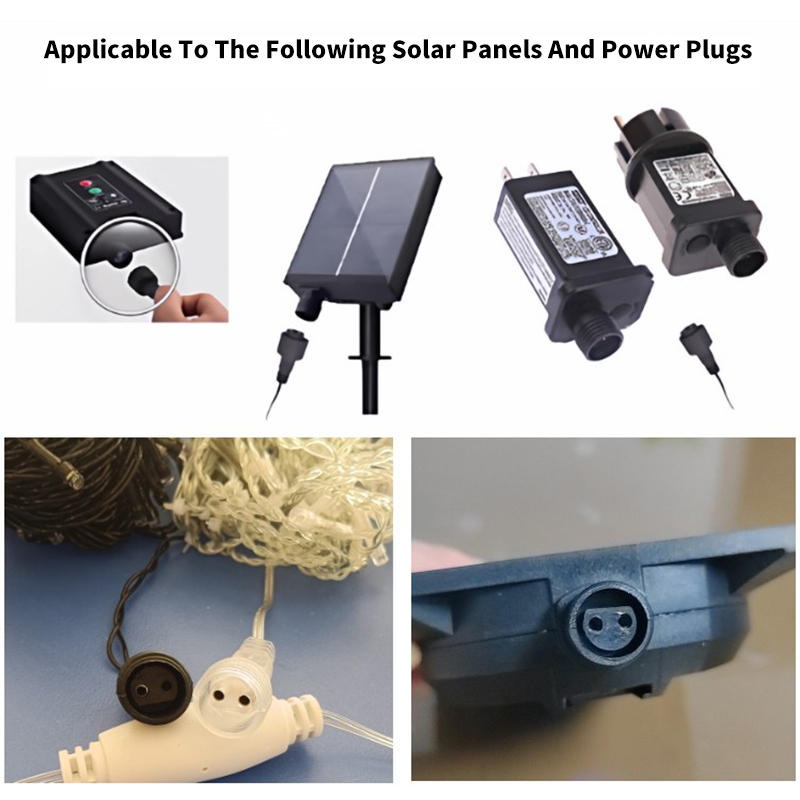 Outdoor 2Pin LED Connector wit - Outdoor Lighting Experts ulasan dan harga