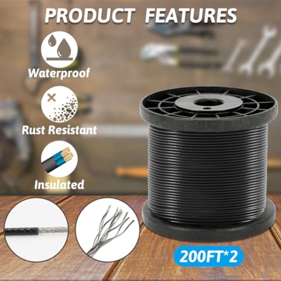 400 Feet String Light Hanging  - Outdoor Lighting Solar ulasan dan harga