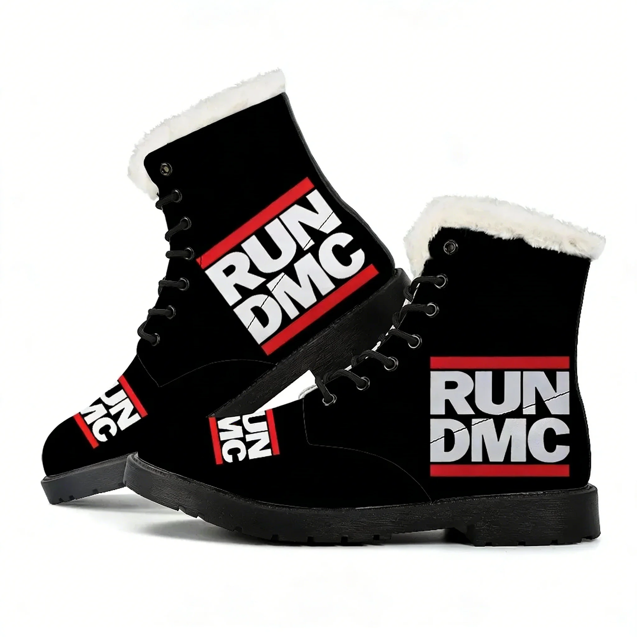 Run DMC Plush Boots Mens Women - Outdoor Lighting High Quality ulasan dan harga