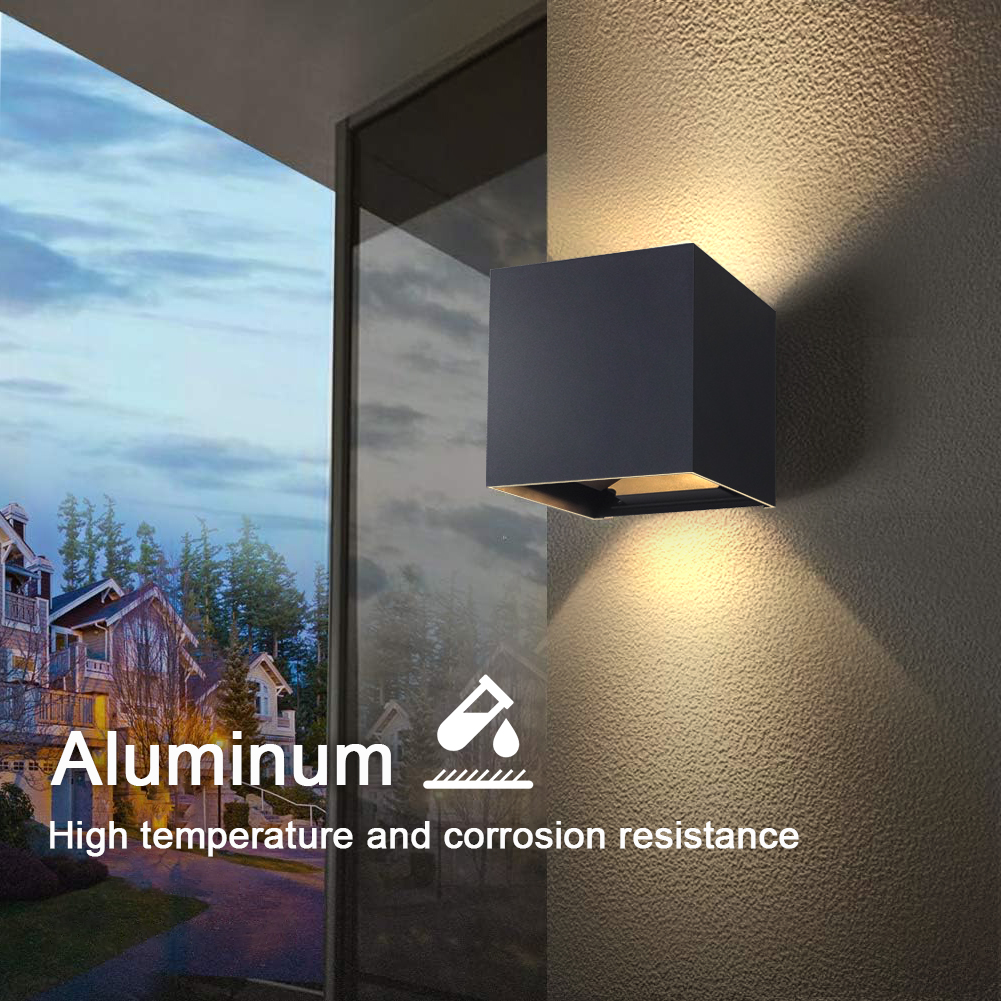 Modern LED Wall Sconces 6W Mod - Outdoor Lighting Hardwired ulasan dan harga