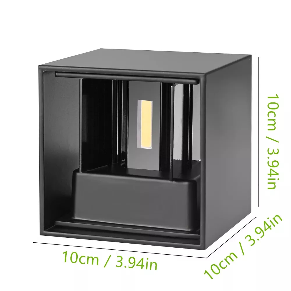 Modern LED Wall Sconces 6W Mod - Outdoor Lighting Hardwired ulasan dan harga