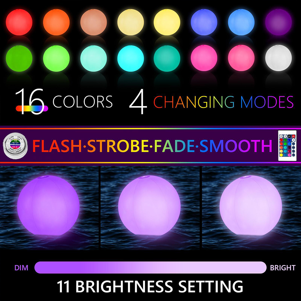 1-5PCS Floating Pool Lights wi - Pond Light Submersible ulasan dan harga