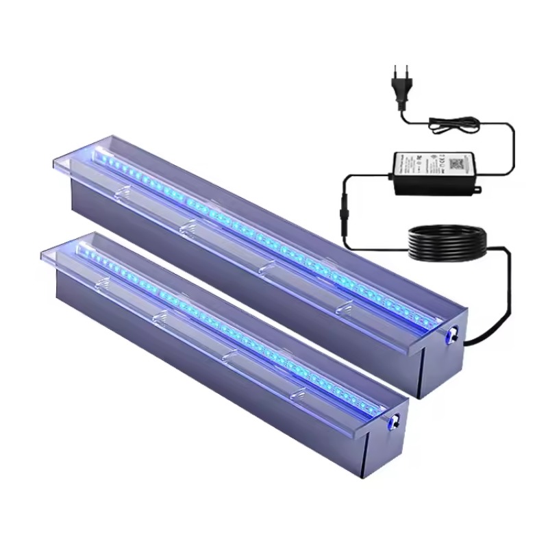 Acrylic Sheer Descent Waterfal - Pond Light Submersible ulasan dan harga