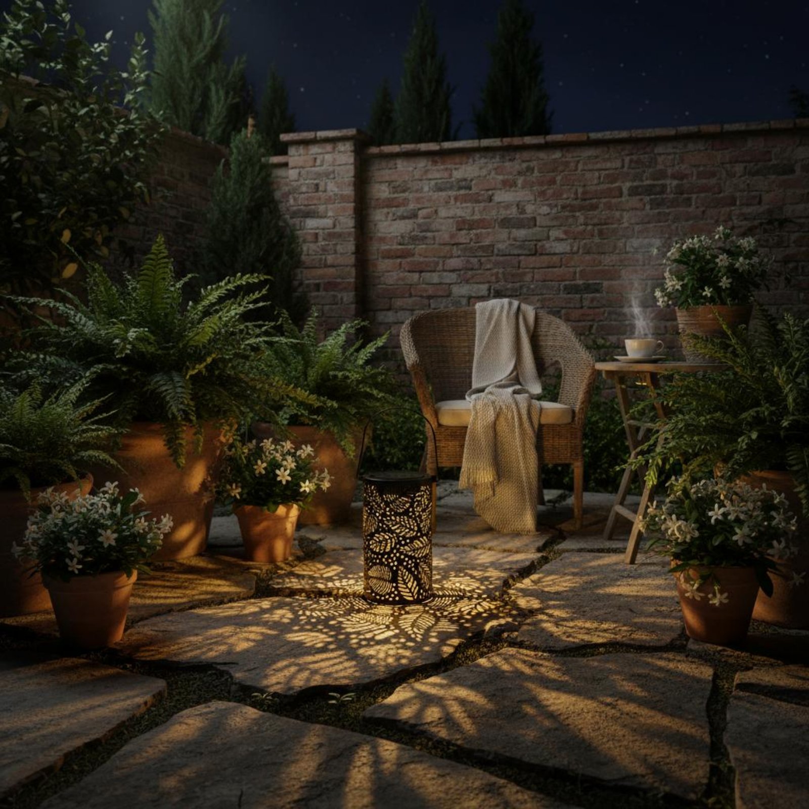 Tree Pattern Outline Lamp Auto - Outdoor Lighting On Trees ulasan dan harga