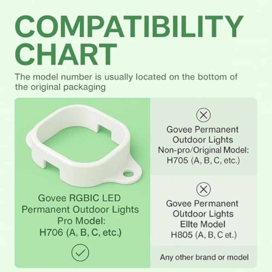 Mounting Clips for Govee Perma - Outdoor Lighting Govee ulasan dan harga