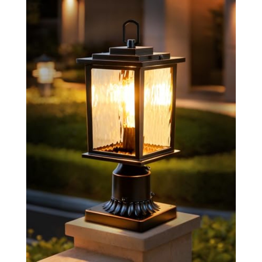 Dusk to Dawn Outdoor Post Ligh - Outdoor Lighting Hardwired ulasan dan harga