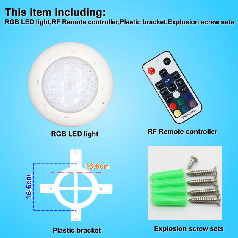 Swimming Pool Light 12V Ip68 U - Pond Light Submersible ulasan dan harga