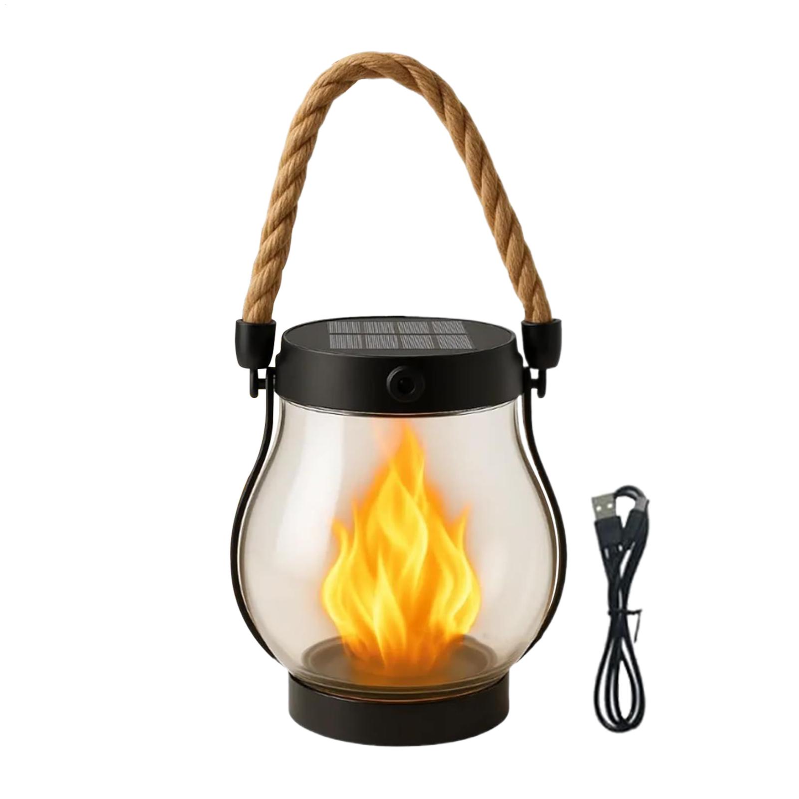 Waterproof Flickering Flame De - Fire Torch Solar ulasan dan harga