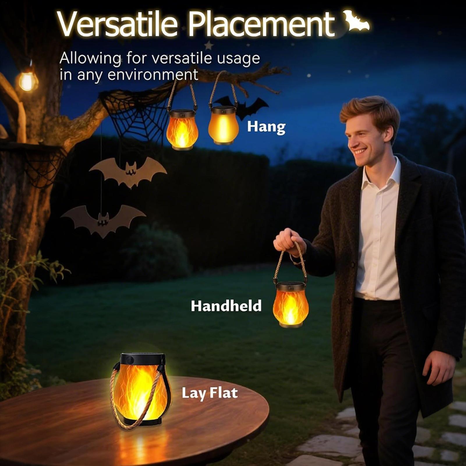 Waterproof Flickering Flame De - Fire Torch Solar ulasan dan harga