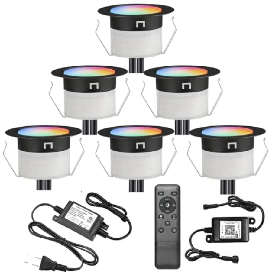 LED Deck Lights Kit, 1.22 Inch - Outdoor Lighting Kits Low Voltage ulasan dan harga