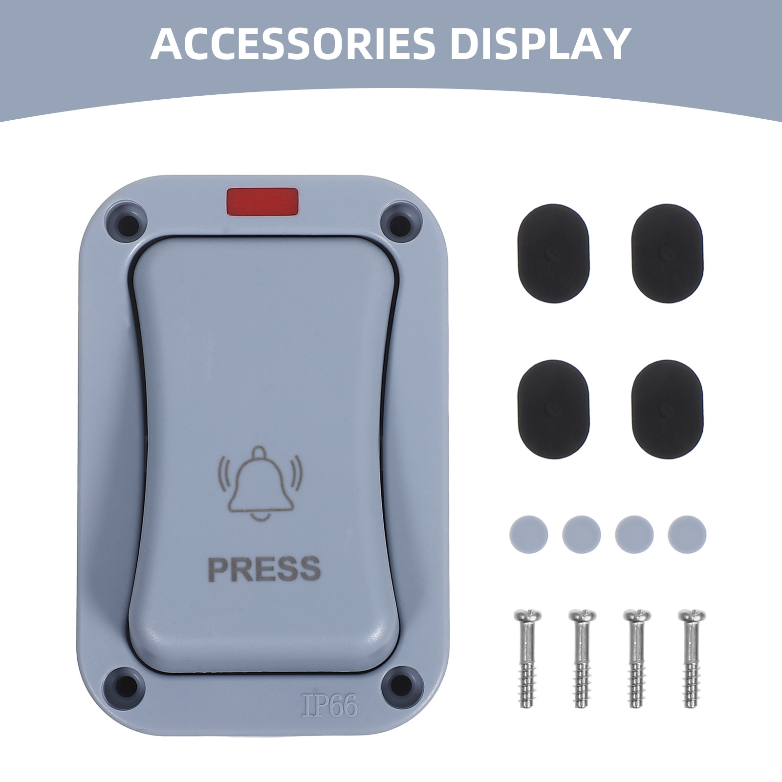 Outdoor Waterproof Doorbell Pu - Outdoor Lighting Switch ulasan dan harga