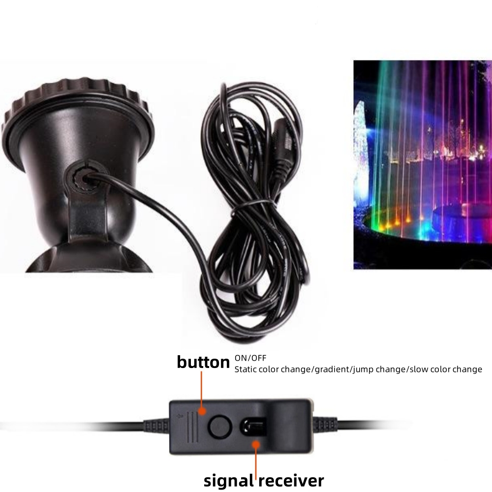 IP68 Waterproof LED Underwater - Pond Light Submersible ulasan dan harga