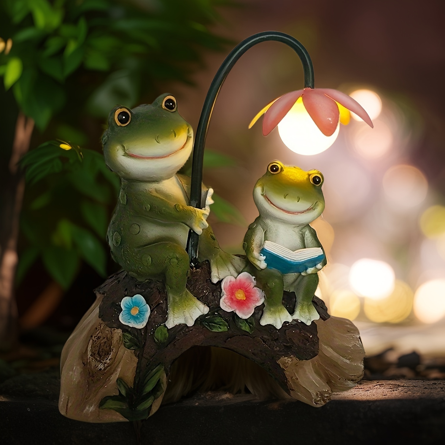 Solar Statue Garden Light Outd - Outdoor Lighting On Trees ulasan dan harga