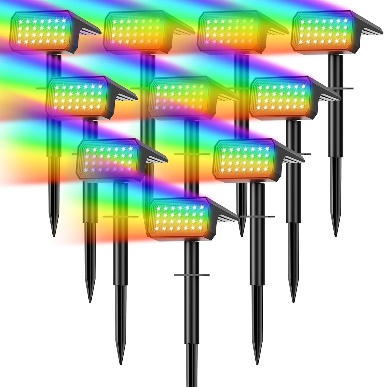 10-Pack Solar Spot Lights, 28  - Outdoor Lighting Solar ulasan dan harga