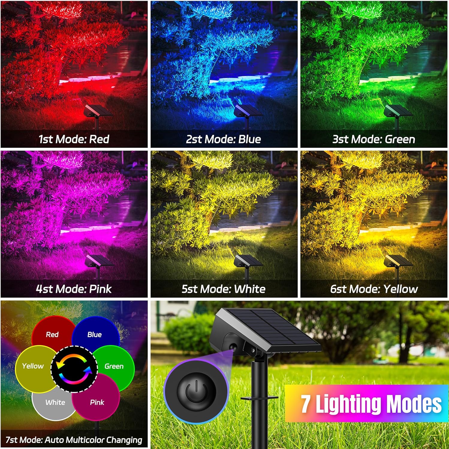 10-Pack Solar Spot Lights, 28  - Outdoor Lighting Solar ulasan dan harga